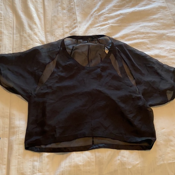 L.A.M.B. black cutout shirt - Picture 5 of 9